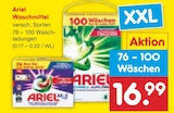 Waschmittel Angebote von Ariel bei Netto Marken-Discount Braunschweig für 16,99 €