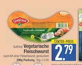 Vegetarische Fleischwurst im EDEKA Prospekt Vegetarische Fleischwurst von Gutfried im aktuellen EDEKA Prospekt für 2,79 €