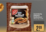 Aktuelles Delikatess Rostbratwurst Angebot bei Marktkauf in Freiburg (Breisgau) ab 2,99 €