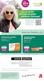 Apotheke Prospekt von mea - meine apotheke Hamburg mea - meine apotheke Prospekt: "Unsere Juli-Angebote", 4 Seiten, 01.07.2025 - 31.07.2025