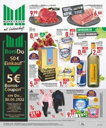Marktkauf Prospekt für Rheda-Wiedenbrück mit 32 Seiten Marktkauf Prospekt für Rheda-Wiedenbrück: "Aktuelle Angebote", 32 Seiten, 27.06.2022 - 02.07.2022