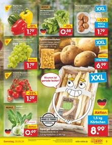 Paprika im Netto Marken-Discount Prospekt "Aktuelle Angebote" mit 55 Seiten (Wiesbaden)