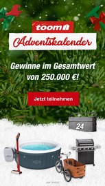 Aktueller toom Baumarkt Baumarkt Prospekt in Stutensee und Umgebung, "Adventskalender" mit 1 Seite, 01.12.2023 - 24.12.2023