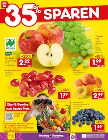 Weintrauben im Netto Marken-Discount Prospekt "Aktuelle Angebote" mit 74 Seiten (München)