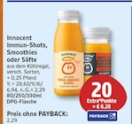 Immun-Shots, Smoothies oder Säfte von Innocent im aktuellen EDEKA Prospekt
