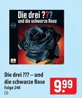 Die drei ??? und die schwarze Rose Angebote bei famila Nordost Buchholz für 9,99 €