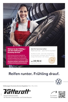 Volkswagen Prospekt Der Frühling startet mit Power mit 1 Seite