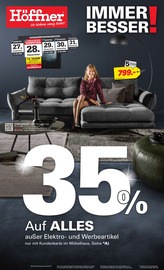 Aktueller Höffner Möbel & Einrichtung Prospekt in Roßtal und Umgebung, "IMMER BESSER!" mit 8 Seiten, 24.12.2025 - 20.01.2026