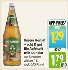 EDEKA - Bio Apfelsaft trüb Angebot im Prospekt Bio Apfelsaft trüb bei EDEKA im Prospekt "" für 1,29 €