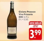 Prosecco Vino Frizzante bei EDEKA im Saarbrücken Prospekt für 3,99 €