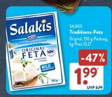 Traditions-Feta im Angebot bei ALDI SÜD in Aachen Traditions-Feta Angebote von Salakis bei ALDI SÜD Aachen für 1,99 €