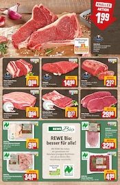 Aktueller REWE Prospekt mit Schweinefleisch, "Dein Markt", Seite 11