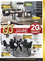 Hocker im BRAUN Möbel-Center Prospekt in Homburg Aktueller BRAUN Möbel-Center Prospekt mit Hocker, "Wir feiern Jubiläum!", Seite 9