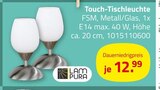 Touch-Tischleuchte Angebote von Lampura bei ROLLER Weimar für 12,99 €