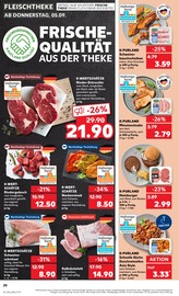 Aktueller Kaufland Prospekt mit Rindfleisch, "Aktuelle Angebote", Seite 20