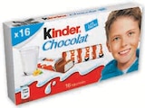 Barres Chocolatées - KINDER - Super U à Caen Barres Chocolatées - KINDER en promo chez Super U Caen à 1,14 €