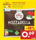 Mozzarella Kugel Angebote bei Netto Marken-Discount Koblenz für 0,69 €