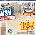 Klick-Laminat Lona Angebote von Esprima bei Witthus Heimtex-Fachmarkt GmbH Delmenhorst für 12,99 €
