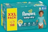Couches Baby Dry XXL - Pampers en promo chez Super U Saint-Denis à 22,71 €