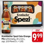 Aktuelle Krombacher Angebote bei E center in Villingen-Schwenningen Aktuelles Spezi Cola-Orange-Mix Angebot bei E center in Villingen-Schwenningen ab 9,99 €