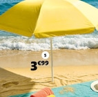 Parasol de plage - Gifi à La Rochelle Parasol de plage en promo chez Gifi La Rochelle à 3,99 €
