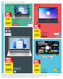 Promo Baladeur Mp4 dans le catalogue Carrefour du moment à la page 28