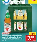 Apfelsaft klar im Netto Marken-Discount Prospekt Apfelsaft klar von Belsina im aktuellen Netto Marken-Discount Prospekt für 7,99 €