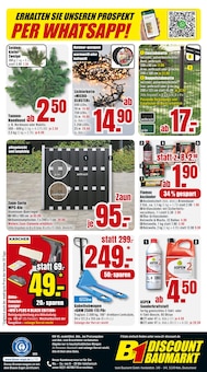Briketts Angebot im B1 Discount Baumarkt Prospekt, gültig von 01.11.2025 bis 07.11.2025 Briketts Angebot im aktuellen B1 Discount Baumarkt Prospekt auf Seite 10