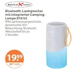 Lautsprecherboxen im V-Markt Prospekt Bluetooth-Lautsprecher mit integrierter Camping-Lampe BTX705 von Reflexion im aktuellen V-Markt Prospekt für 19,99 €