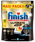 Geschirrreiniger Ultimate Plus oder Geschirrreiniger Tabs Ultimate Angebote von Finish bei REWE Hürth für 7,99 €