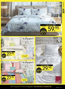 Bett im aktuellen BRAUN Möbel-Center Prospekt (Reutlingen) Bett im BRAUN Möbel-Center Prospekt "JUBILÄUMS SSV" mit 16 Seiten (Reutlingen)