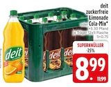 zuckerfreie Limonade oder Cola-Mix Angebote von deit bei EDEKA Ottobrunn für 8,99 €