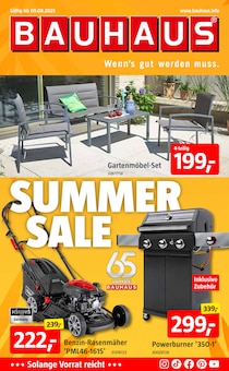 Aktueller BAUHAUS Prospekt für Dietenheim und Ungebung, Seiten zum blättern BAUHAUS Prospekt SUMMER SALE mit Seiten in Dietenheim und Umgebung