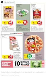 Promos Pizza dans le catalogue "34% EN AVANTAGE CARTE" de Intermarché Super Pizza en promo dans le catalogue Intermarché Super à la page 10
