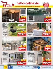 Gartensitzmöbel im Netto Marken-Discount Prospekt "Aktuelle Angebote" mit 68 Seiten (Bonn)