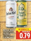 Jubiläums-Pilsener von Berliner Kindl für 0,79 € bei E center im Angebot Jubiläums-Pilsener von Berliner Kindl im aktuellen E center Prospekt