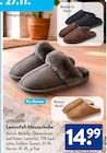 Aktuelles Lammfell-Hausschuhe Damen Angebot bei ALDI SÜD in Mönchengladbach ab 14,99 €