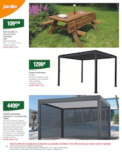 Pergola Angebote im Prospekt "Profiter enfin de son jardin" von Carrefour auf Seite 18