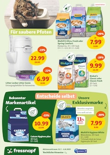 Katzenstreu im aktuellen Fressnapf Prospekt (Oberhausen) Katzenstreu im Fressnapf Prospekt "Verwöhnen zum kleinen Preis" mit 20 Seiten (Oberhausen)