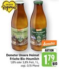 Frische Bio-Heumilch 1,8% Fett im Angebot bei EDEKA in Baden-Baden Frische Bio-Heumilch 1,8% Fett Angebote von Demeter Unsere Heimat bei EDEKA Baden-Baden für 1,79 €