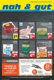 Aktueller nah und gut Supermarkt Prospekt in Eibenstock und Umgebung, "Wir lieben Lebensmittel!" mit 8 Seiten, 22.04.2024 - 27.04.2024