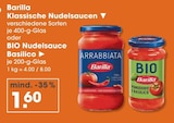 Klassische Nudelsaucen im V-Markt Prospekt Klassische Nudelsaucen von Barilla im aktuellen V-Markt Prospekt für 1,60 €