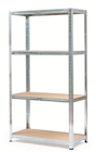 Promo Étagère 4 tablettes, 175 KG H. 148 X L. 80 X P. 40 CM à 17,90 € dans le catalogue LEROY MERLIN à Guipavas