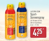 Sport-Sonnenspray LSF 50 von Lacura Sun für 4,25 € bei ALDI Nord im Angebot Sport-Sonnenspray LSF 50 von Lacura Sun im aktuellen ALDI Nord Prospekt