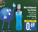 Iso Drink Angebote von Max Balance bei EDEKA Straubing für 0,69 €