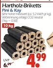 Hartholz-Briketts Angebote von Pini & Kay bei Wreesmann Stade für 4,99 €