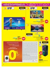 Promos Télévision dans le catalogue "VENTES EXCEPTIONNELLES" de Hyper U Télévision en promo dans le catalogue Hyper U à la page 6