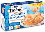 2 Coquilles Saint-Jacques à la Bretonne Surgelées - TIPIAK en promo chez Intermarché Express Versailles à 3,99 €
