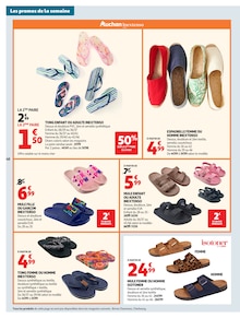 Promotion Bermuda Homme dans le prospectus Auchan Hypermarché, valable du 02/06/2026 au 14/06/2026 Promo Bermuda Homme dans le catalogue Auchan Hypermarché du moment à la page 48