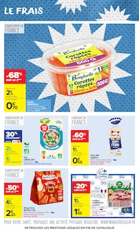 Promotion Produits Bio dans le prospectus Carrefour Market, valable du 26/05/2026 au 07/06/2026 Promo Produits Bio dans le catalogue Carrefour Market du moment à la page 6